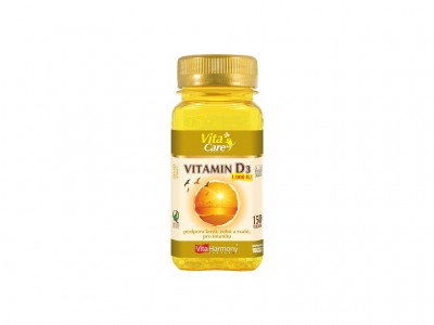 Vitamin D3 1.000 m.j. (25 mcg) - 150 tob.  