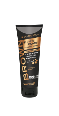 Tannymaxx Brown Super Black Gold Edition Tanning Lotion + Dark Bronzer 125 ml